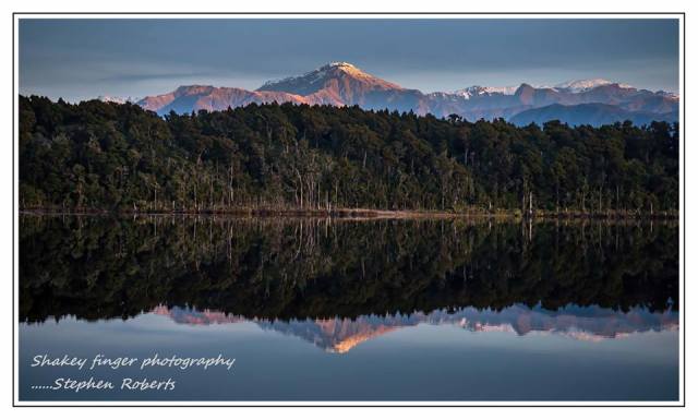 Lake Mahinapua reflections